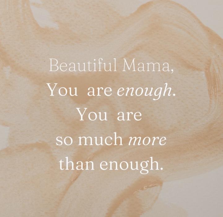 YOU’RE MORE THAN ENOUGH 