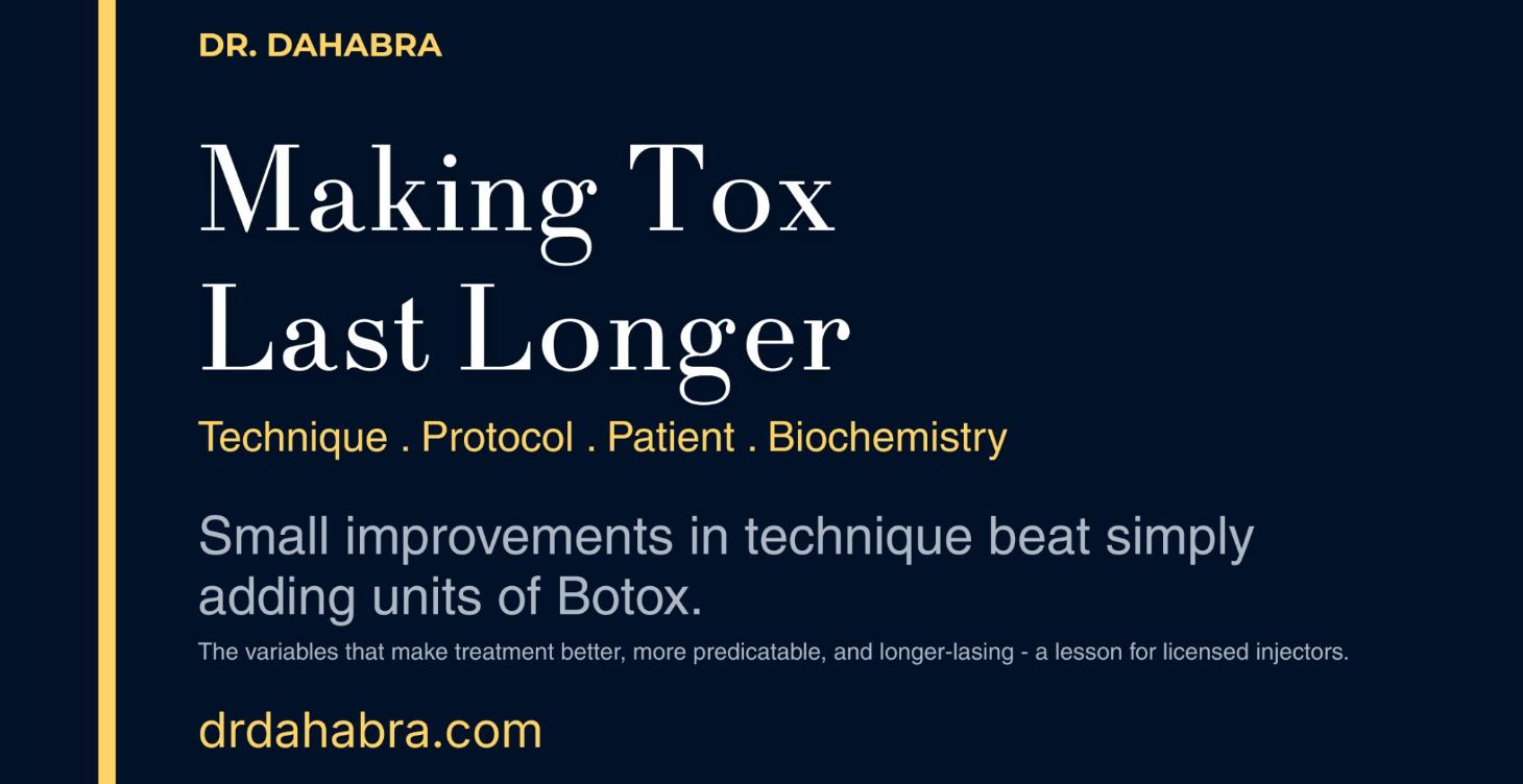 Making Tox Last Longer