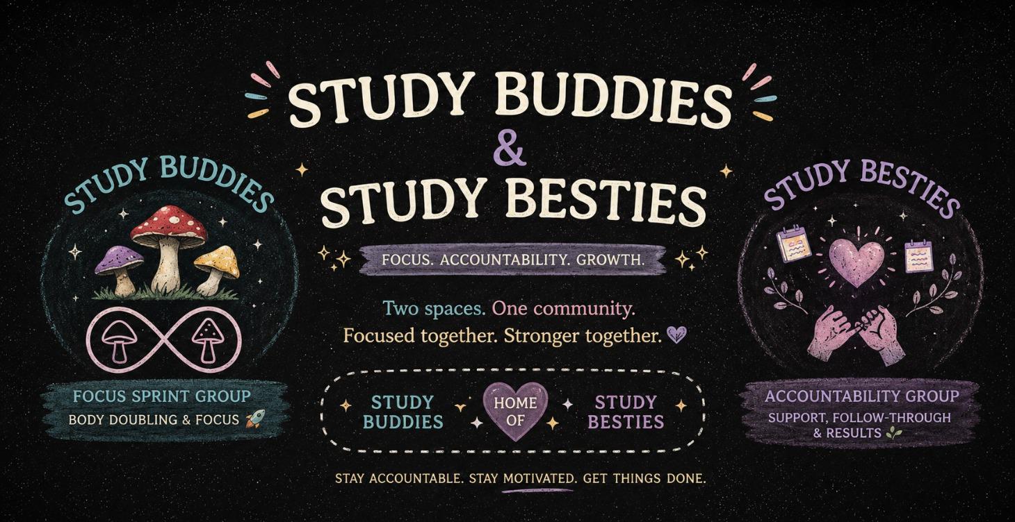 💻 Study Buddies & Study Besties