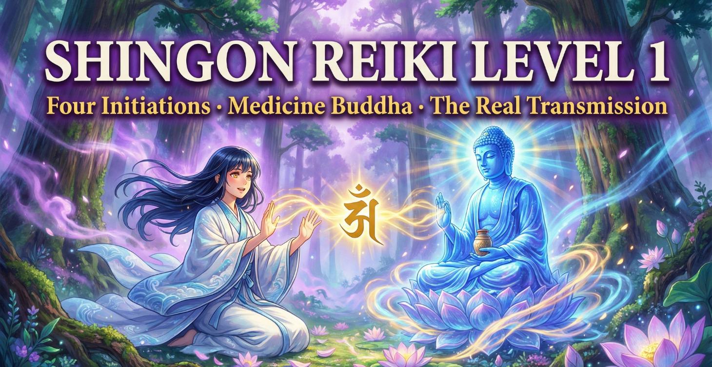 SHINGON REIKI LEVEL 1 🪷