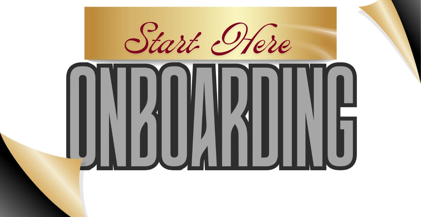 Start Here – Onboarding