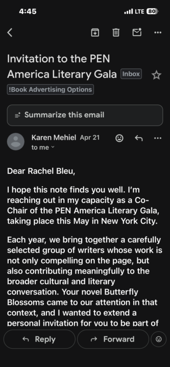 Another scam for authors