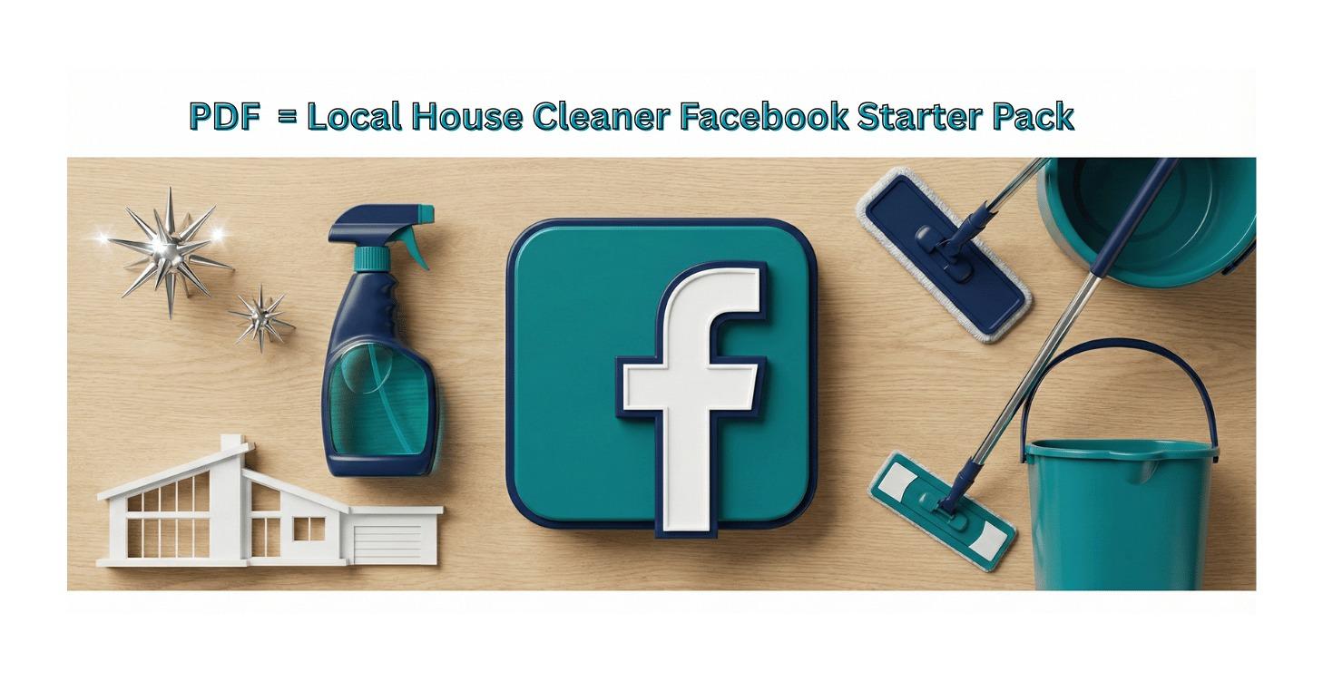 Local House Cleaner Facebook Starter Pack