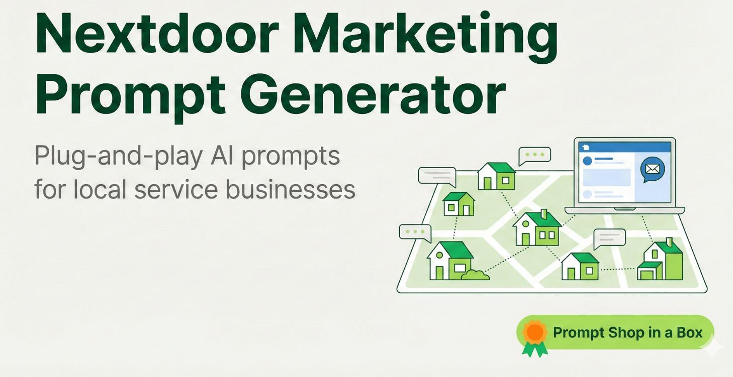 Nextdoor Prompt Pack for Service Businesses