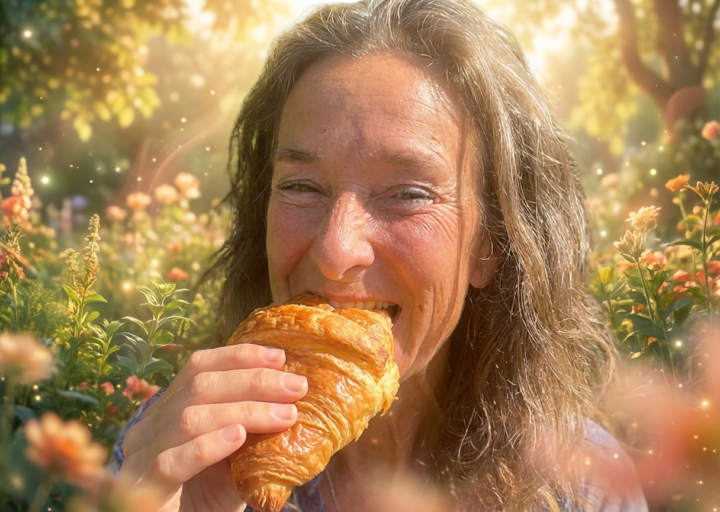 Caught with a croissant 🥐 