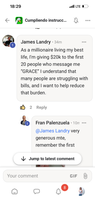 Bot? Selfpromo? Boring? Rude? Or real?