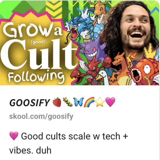 Welcome to the cult of Goosify