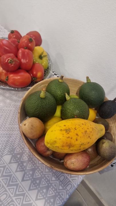 This is what I´ve picked today from my garden