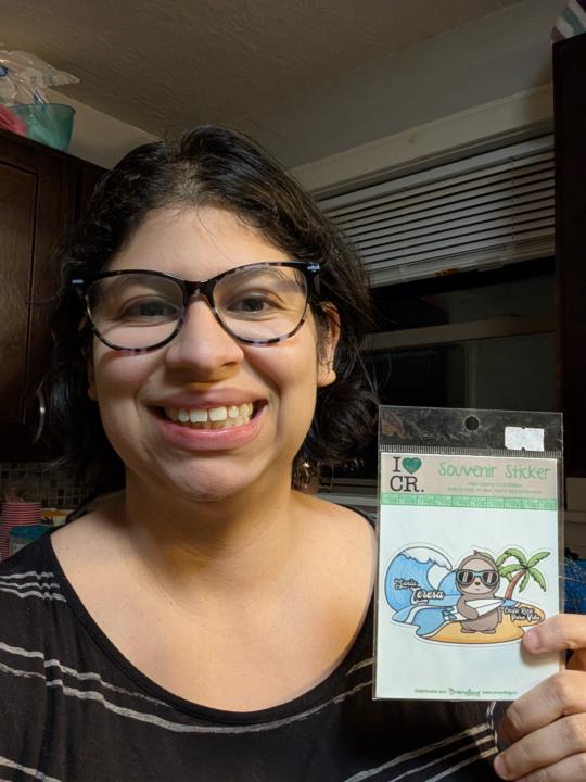 Got my sticker from helping