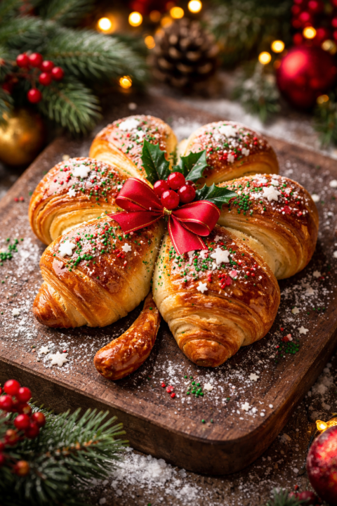 The Crazy Christmas Clover Croissants 🍀