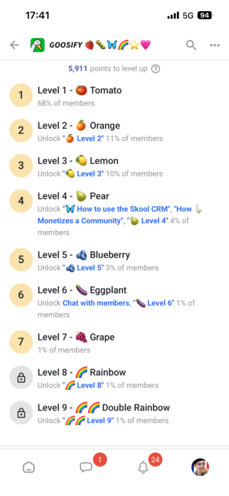 The double rainbow riddle