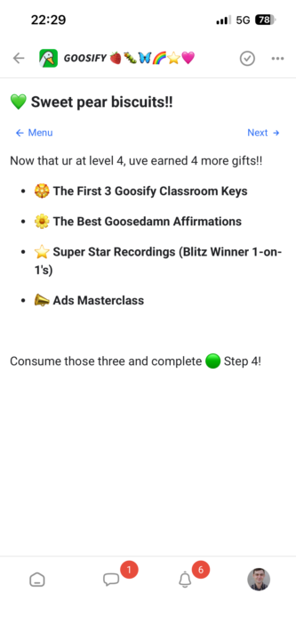 I unlocked pear biscuits 💪