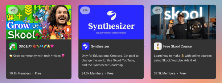 🍊 How to do community