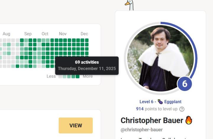 69 activities by the time of day change