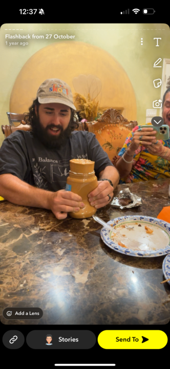 1 year ago - life changing experience (shoutout to the gents)