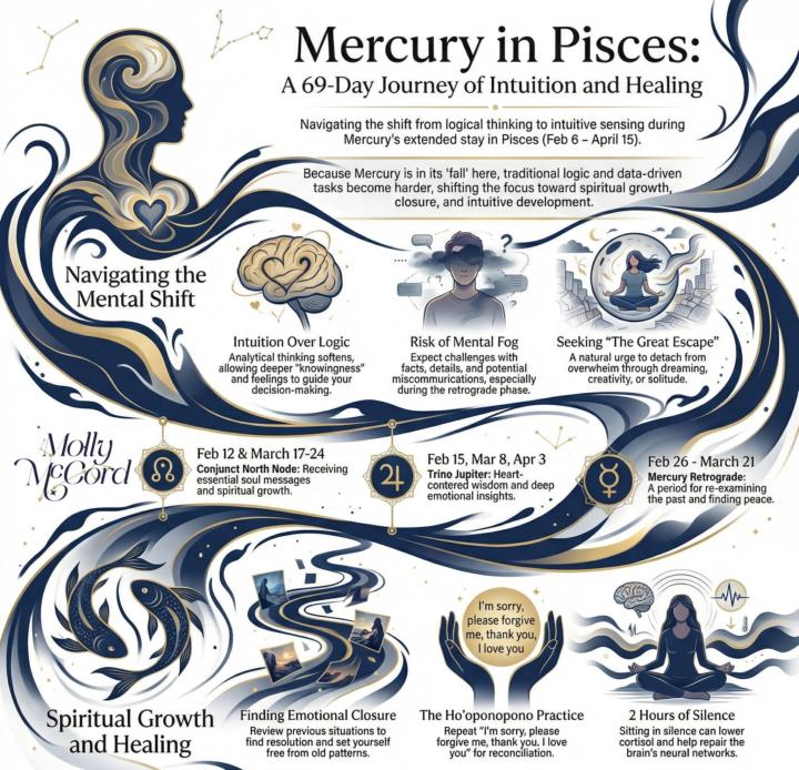 Mercury in Pisces