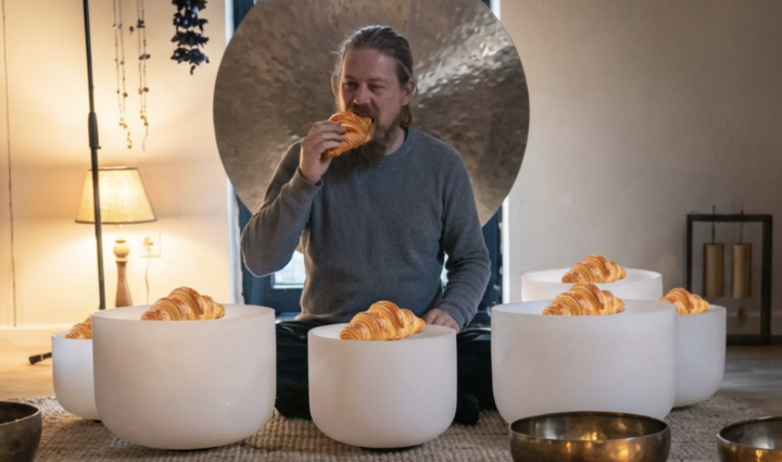 The sound of the croissant 🔊