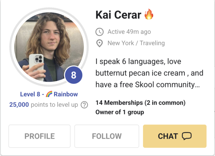 Congrats Kai on you RAINBOW 🌈