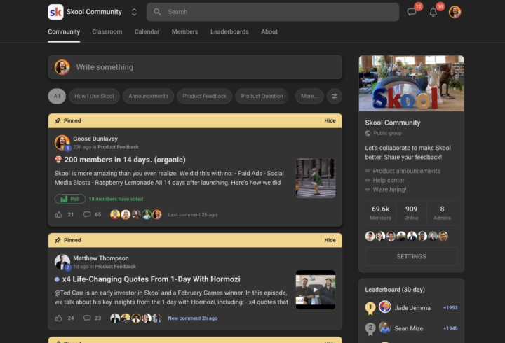 ⭐️ Uh... Skool just noticed us...