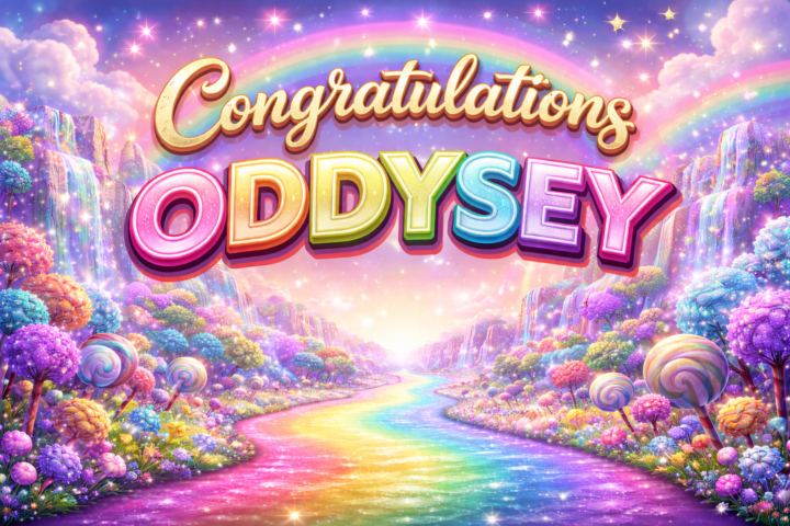 Celebrating ODDYSEY ~~~ Our Newest Rainbow Gal 🌈