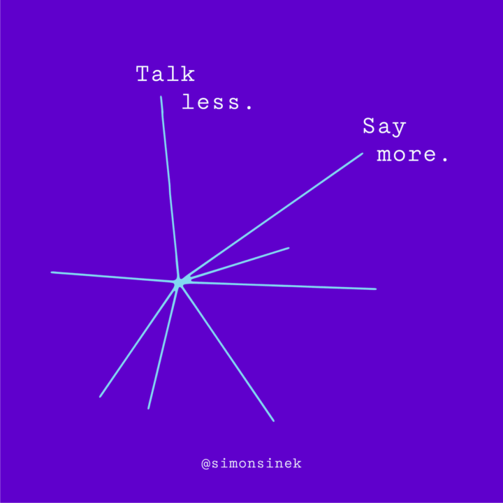 Talk Less. Say More