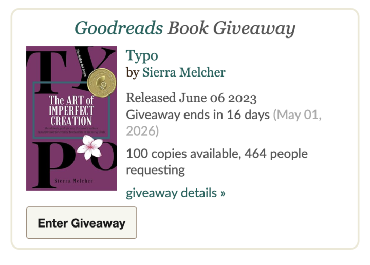 Giving away 100 copies of my book