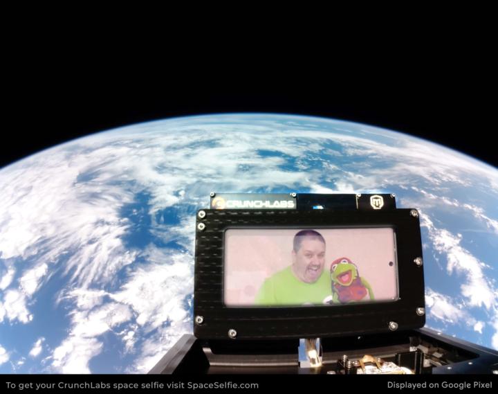 I got my "space selfie" today