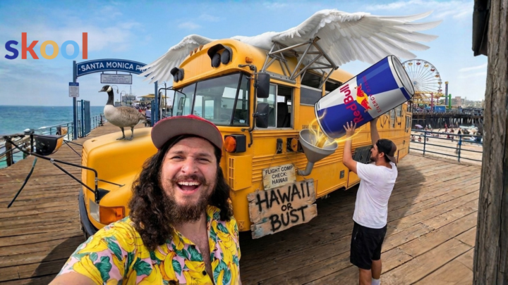 How the 🚌 gets to Hawaii? 
