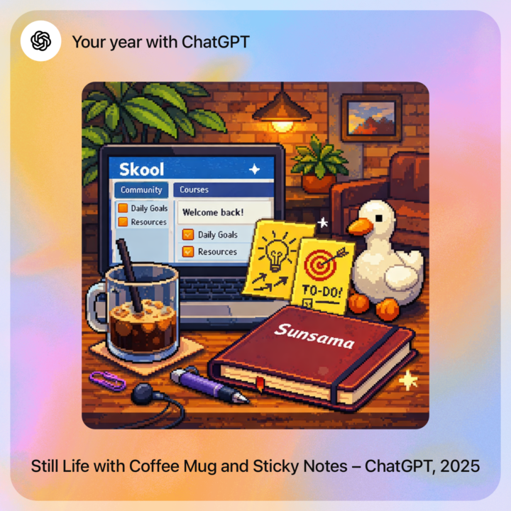 Goose made it into my ChatGPT year-end summary