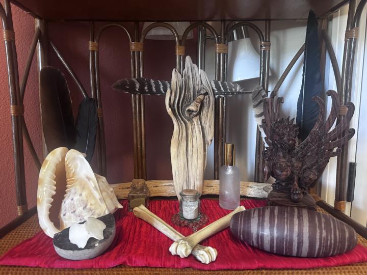 Honoring life♥️ and death🖤…. Masculine and Feminine 🩷