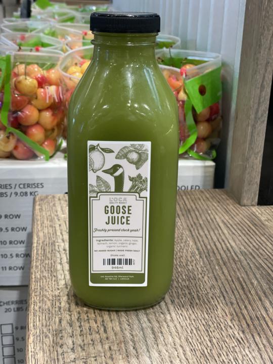 I tasted Goose Juice 😁