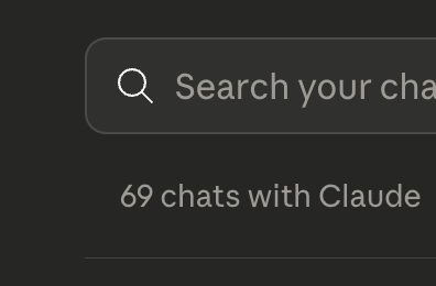 69 Chats with Claude🦄
