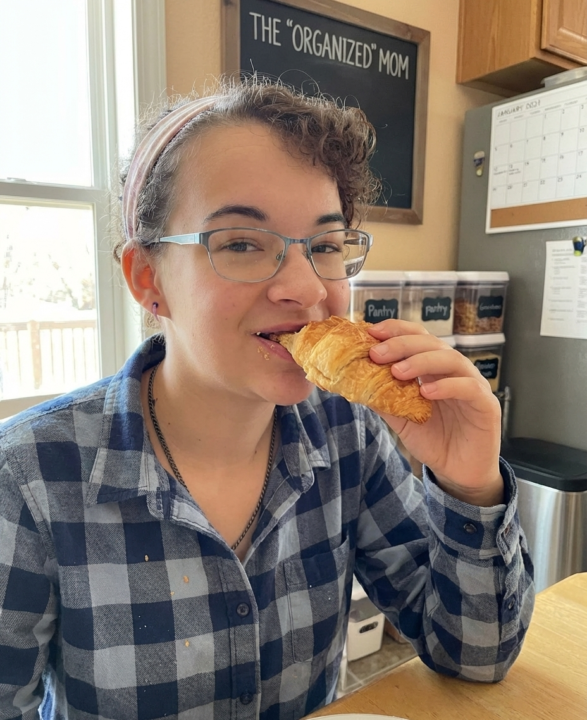 look who's having a break 🥐😁