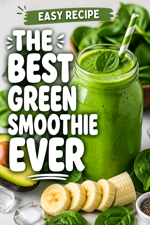 Best Green Smoothie Ever Easy Healthy Detox Recipe in 5 Minutes