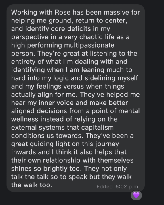 I got my first real review!⭐