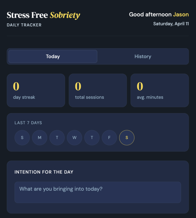 Free Daily Reflection Tracker