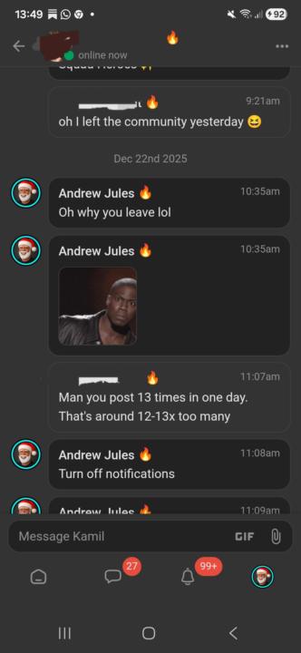 First ever churn saying im to active as a leader lol!!