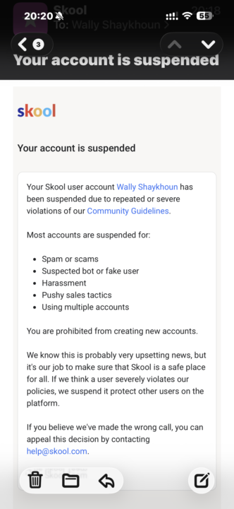 Had one of the most frustrating situations 