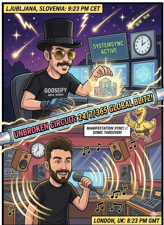 THE UNBROKEN CONNECTION: Total Global Sync ⚡️🌎