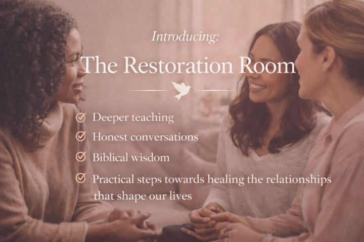🤍 The Restoration Room Meets Tonight
