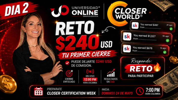 🔥 DÍA 2-RETO $240 USD AHORA