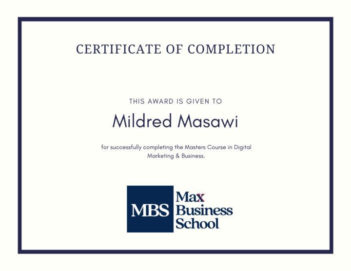 Graduation - Mildred Masawi