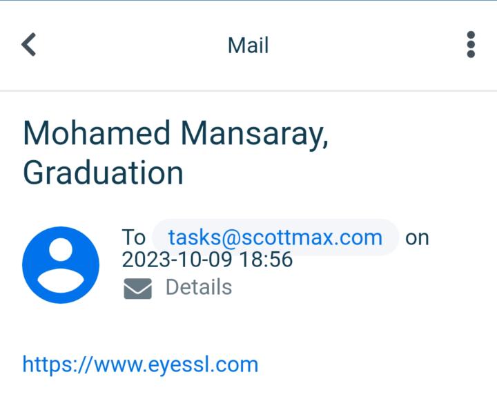 I completed my course today 