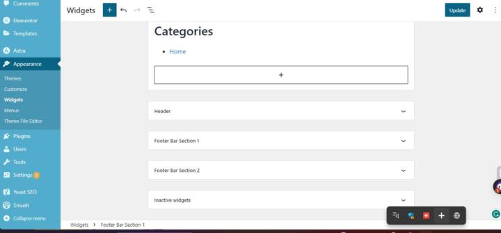 Assistance please with Module 1.22: Widgets