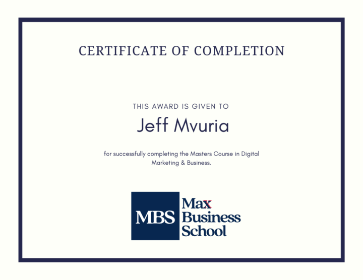 Graduation - Jeff Mvuria 