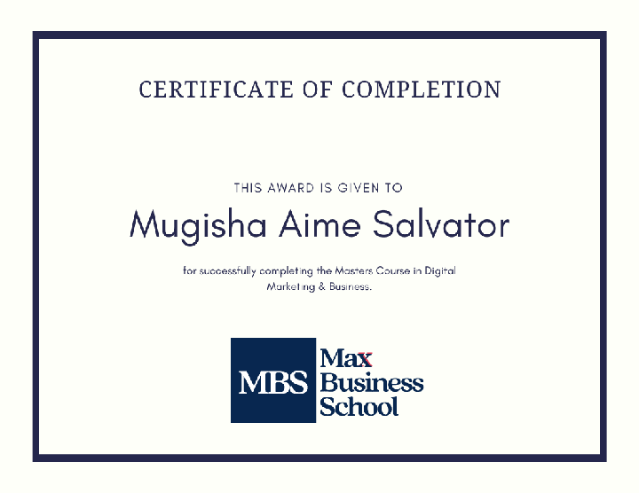 I JUST GRADUATED AND CERTIFIED