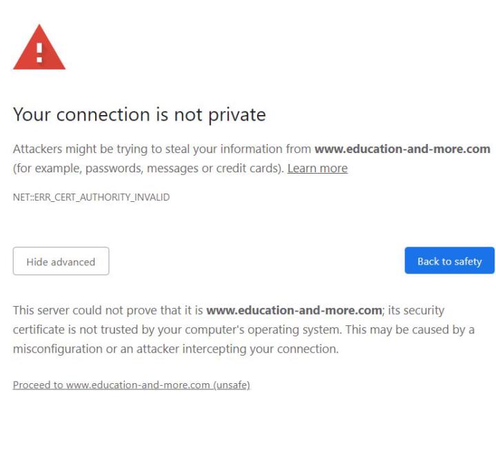I have a problem after adding the SSL plugin