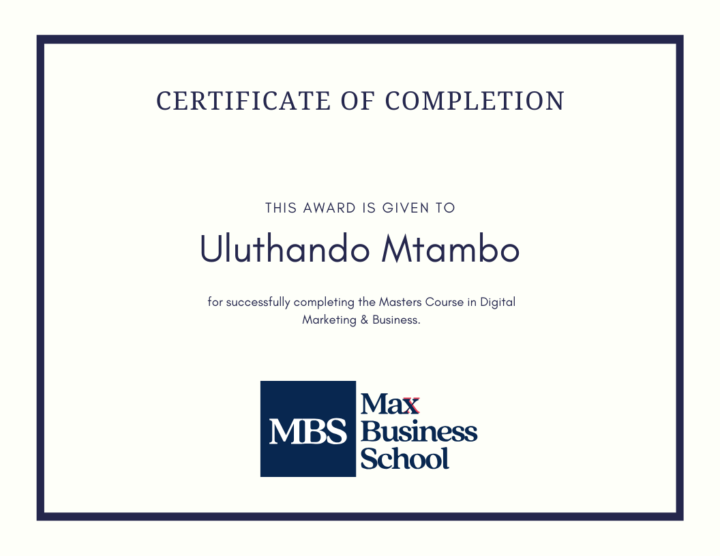 Graduation - Uluthando Mtambo