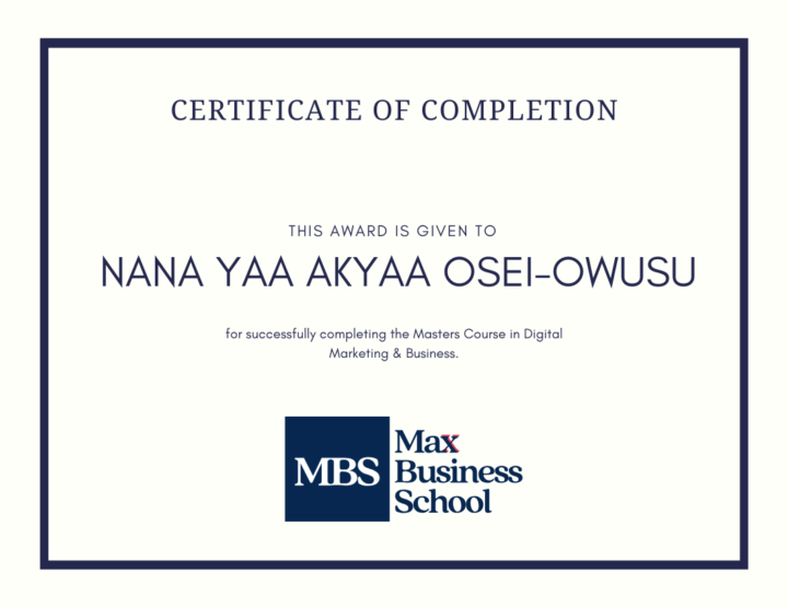 Graduation - NANA YAA AKYAA OSEI-OWUSU