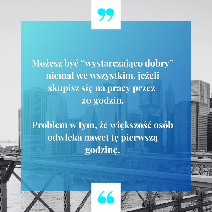 Wyczytałem to u Alexa Hormozi i trafia do mnie niesamowicie...